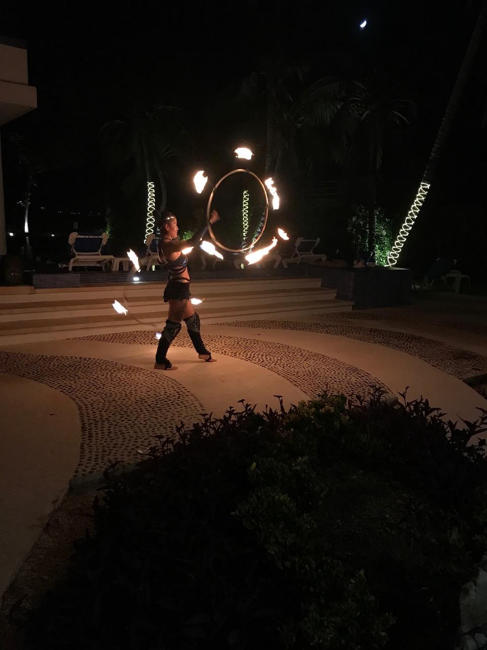 Fire Dancer Show